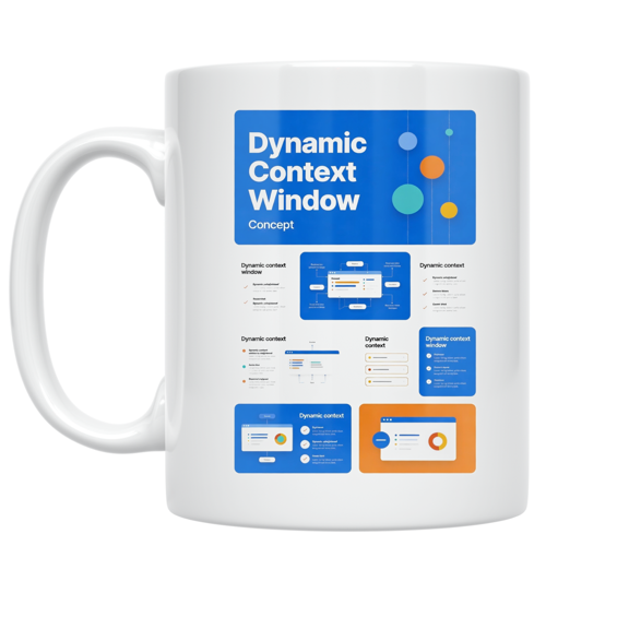 Dynamic Context Window Concept - Tech Enthusiast - 11 oz Ceramic Coffee Mug