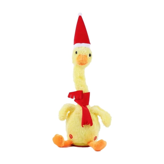 Dynamic Dancing Talking Duckling Interactive Toy for Kids Animated Singing Wriggling Mimicking and Safe Indoor Play 3+ years