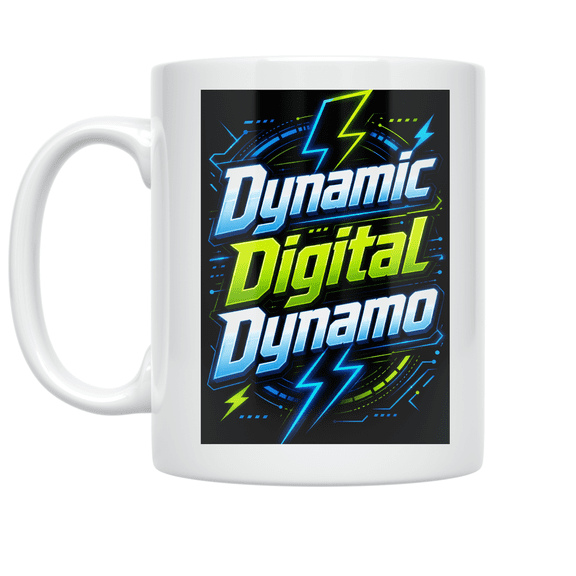 Dynamic Digital Dynamo - Digital Marketing Professional - 11 oz Ceramic Coffee Mug