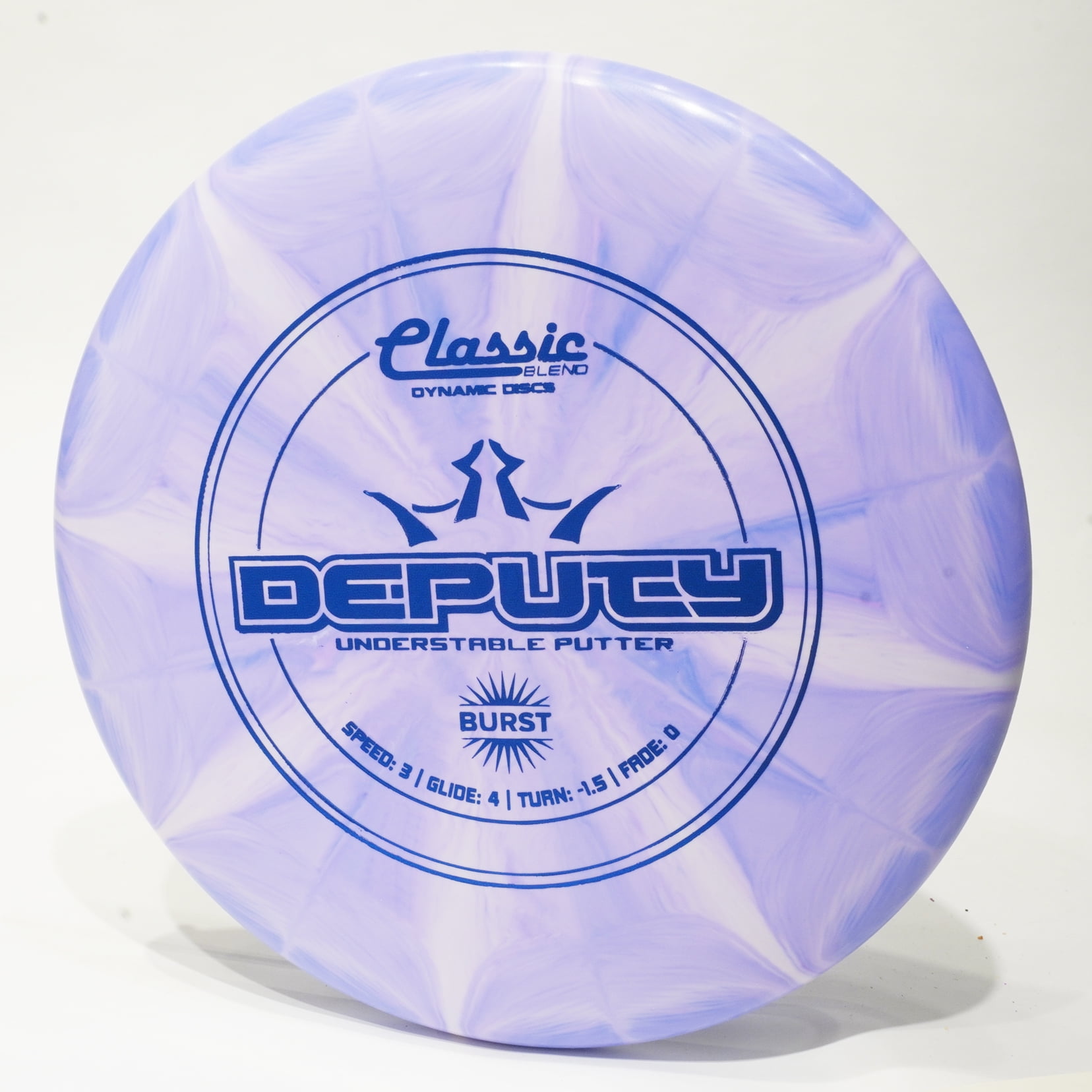 Dynamic Discs Classic Blend Burst Deputy Disc Golf Putter & Approach ...