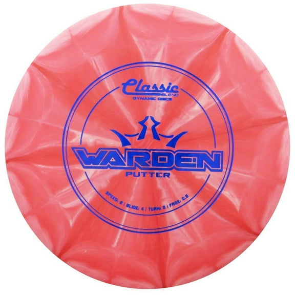 Dynamic Discs Classic Blend Burst Warden Putter Golf Disc [Colors may vary]