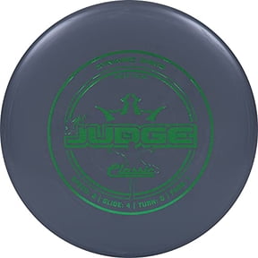 Dynamic Discs Classic EMAC Judge Disc Golf Putter | Great Putt and Approach Frisbee Golf Disc for Beginners | Designed by Disc Golf World Champion Eric McCabe (Gray)