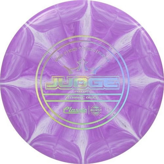 Dynamic Discs Classic Soft Burst Judge Putter Golf Disc [Colors May Vary] - 173-176g