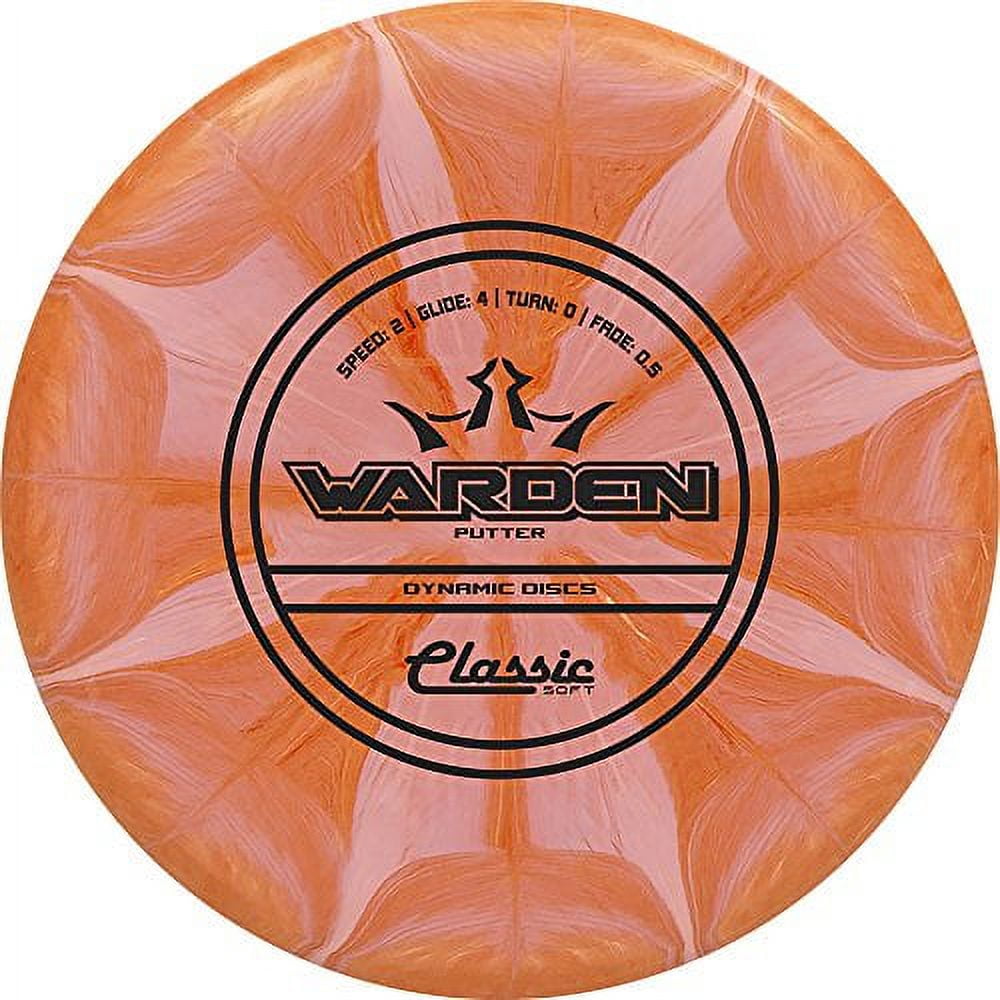 Dynamic Discs Classic Soft Burst Warden Putter Golf Disc [Colors May