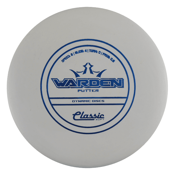 Dynamic Discs Classic Soft Warden 173-176g Putter Golf Disc Colors may vary - 173-176g
