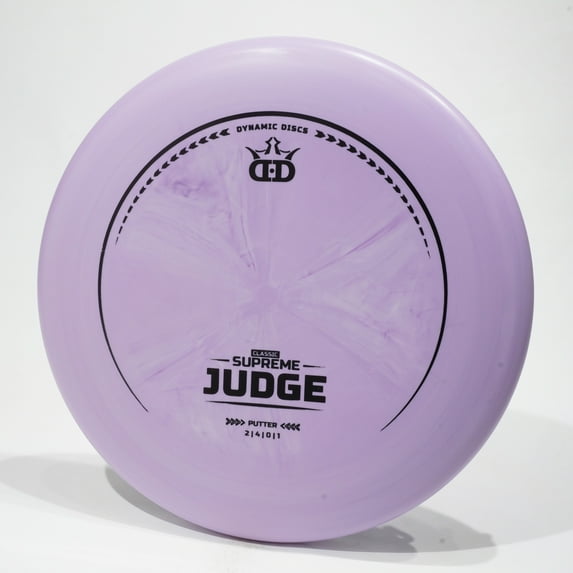 Dynamic Discs Classic Supreme Judge Disc Golf Putter & Approach, May Vary From Image