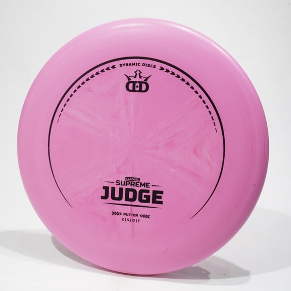 Dynamic Discs Classic Supreme Judge Disc Golf Putter & Approach, May Vary From Image