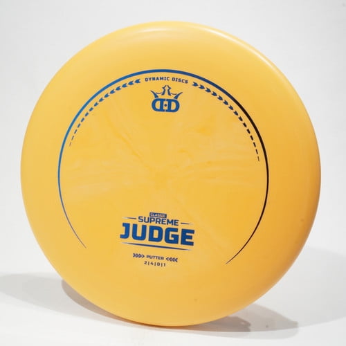Dynamic Discs Classic Supreme Judge Disc Golf Putter & Approach, May Vary From Image