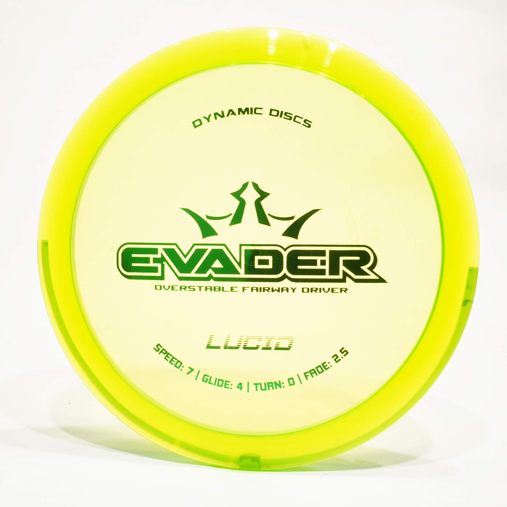 Dynamic Discs Evader (Lucid) Fairway Driver Golf Disc