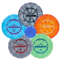 Dynamic Discs Five Disc Prime Burst Disc Golf Starter Set (Colors will vary)