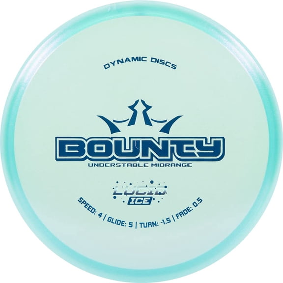 Dynamic Discs Glimmer Lucid Ice Midrange Golf Disc [Colors Will Vary] - 177-180g