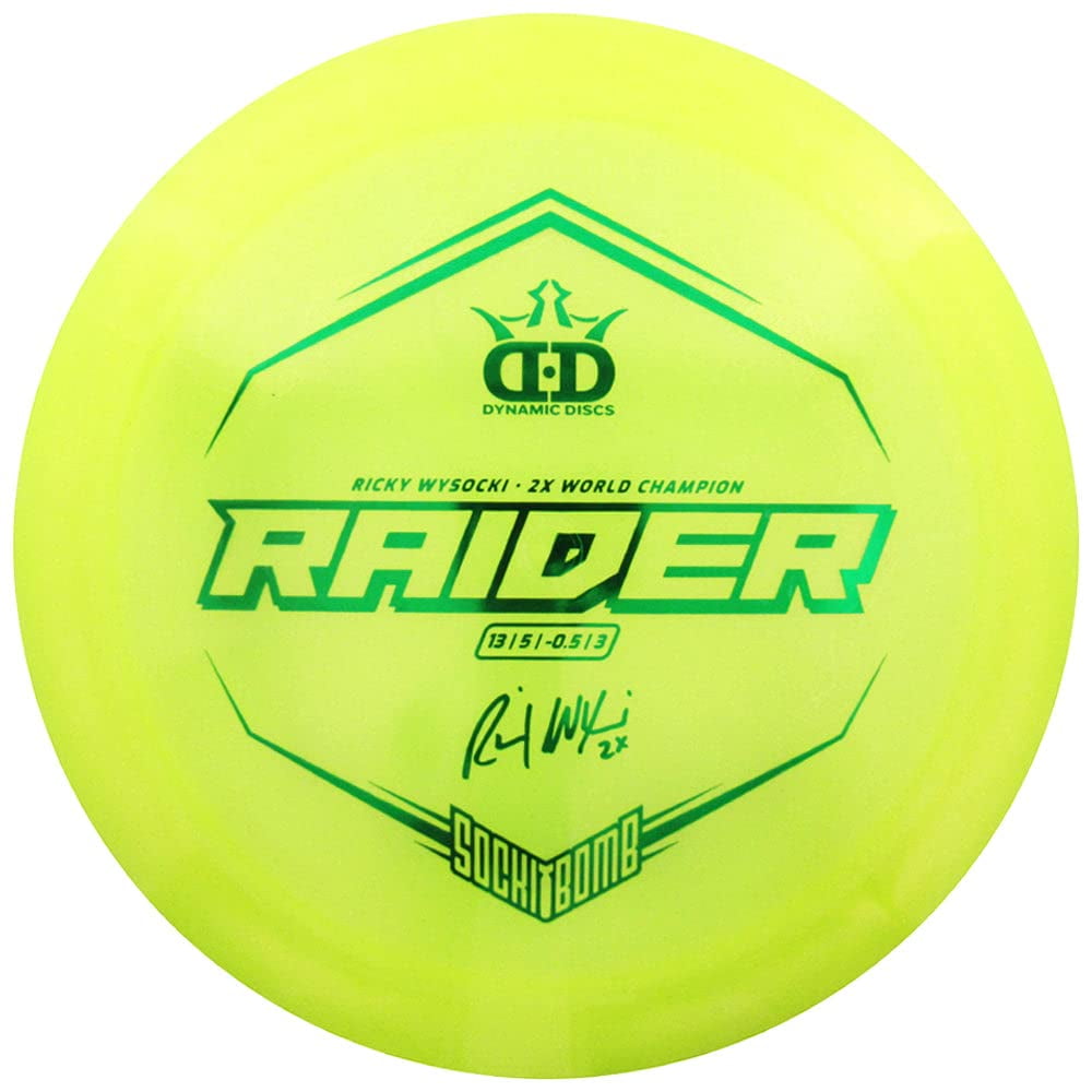 Dynamic Discs Limited Edition Ricky Wysocki Sockibomb Bottom Stamp ...