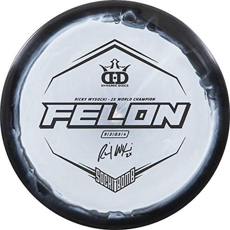 Dynamic Discs Limited Edition Ricky Wysocki Sockibomb Fuzion Orbit Felon Fairway Driver Golf Disc - 173-176g