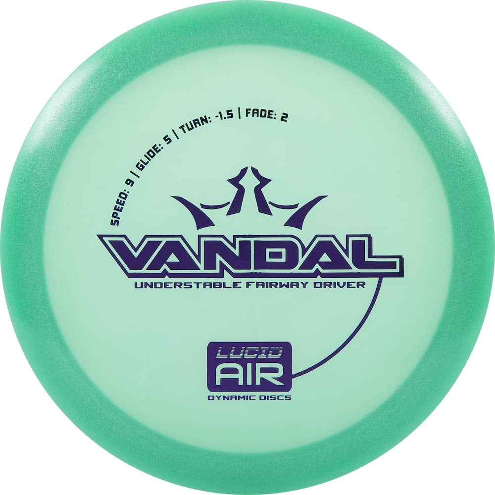 Dynamic Discs Lucid AIR Vandal Fairway Driver Golf Disc [Colors Will ...