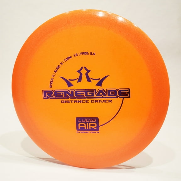 Dynamic Discs Lucid Air Renegade Disc Golf Distance Driver