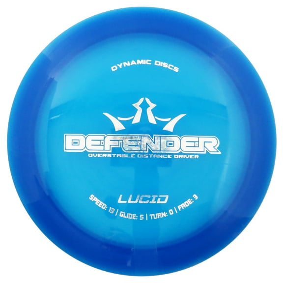 Dynamic Discs Lucid Defender 173-176g Distance Driver Golf Disc [Colors may vary] - 173-176g