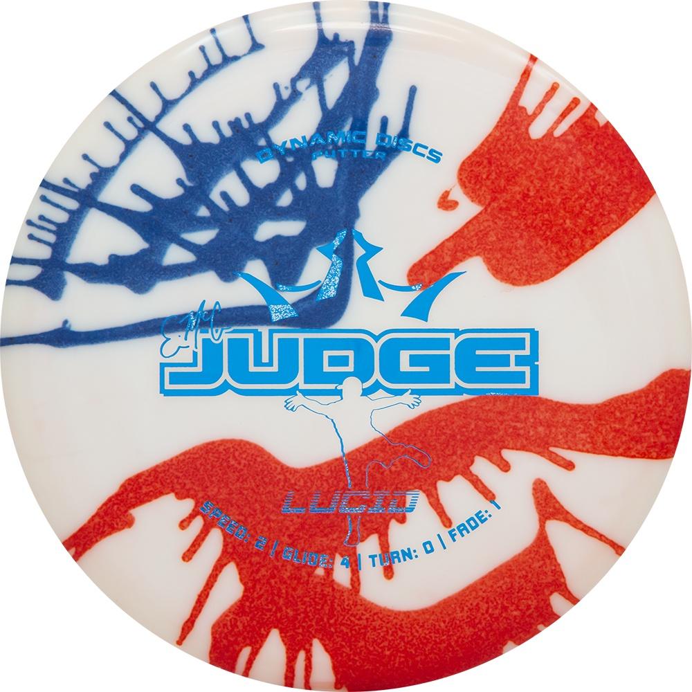 Dynamic Discs Lucid EMAC Judge MyDye American Flag Disc Golf Discs