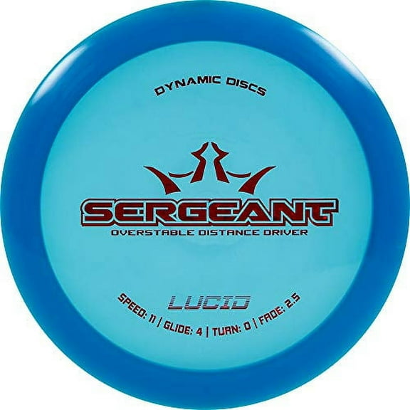 Dynamic Discs Lucid Sergeant Distance Driver Golf Disc Colors May Vary - 173-176g
