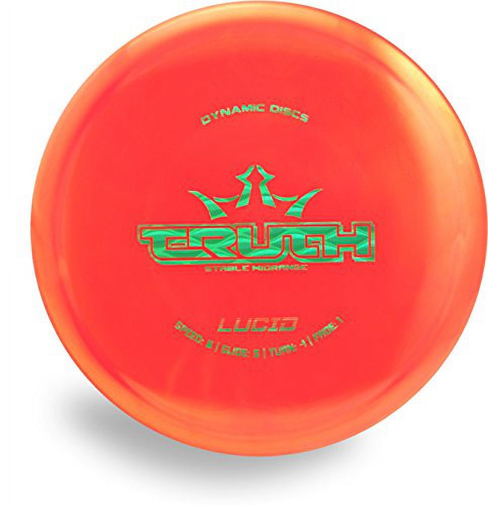 Truth Dynamic Disc Dynamic Discs Lucid Truth Midrange Golf Disc - 177-180g - Walmart.com
