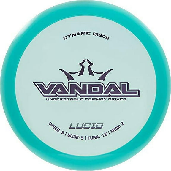 Dynamic Discs Lucid Vandal Fairway Driver Golf Disc [Colors May Vary] (165-169g)