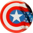 thumbnail image 1 of Dynamic Discs Marvel Captain America DyeMax Windy Flag Fuzion Justice Midrange Golf Disc [Colors may vary], 1 of 1
