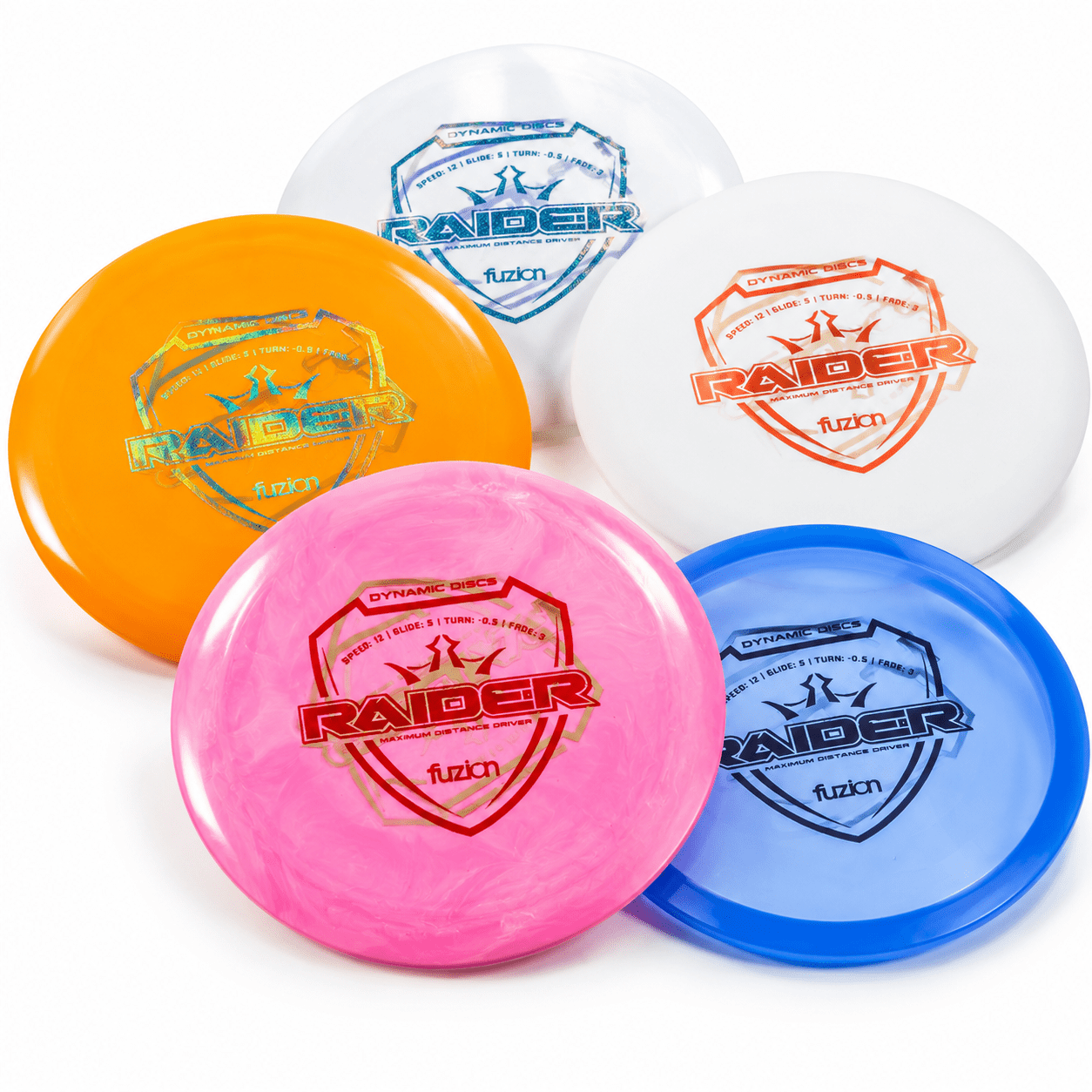 Dynamic Discs Misprint Disc Golf Set 5-pack Drivers Fairways Midranges ...