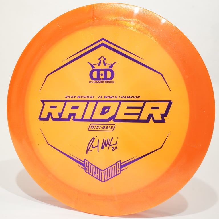 Dynamic Discs SockiBomb Raider (Lucid Ice Glimmer) Distance Driver