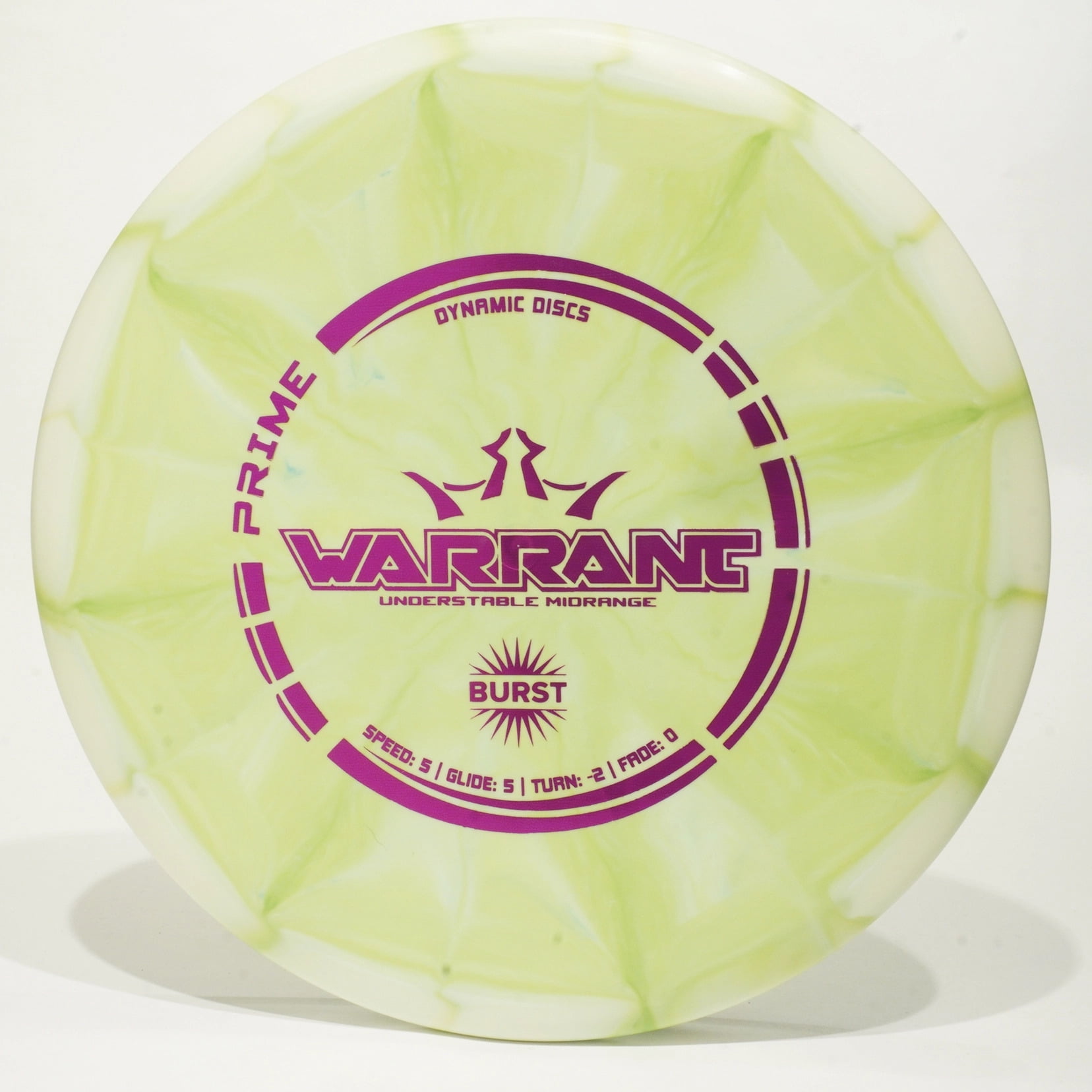 Dynamic Discs Warrant (Prime Burst) Midrange Golf Disc