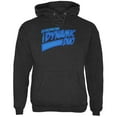 thumbnail image 1 of Dynamic Duo Funny Comic Book Mens Hoodie Charcoal Heather X-LG, 1 of 1