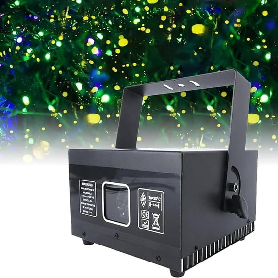 Dynamic Firefly Light Projector, Firefly Garden Lights Star Projector Christmas Lights, Adjustable Speed & Angle, 10-20m Projection and Up To 300㎡ Coverage, for Holiday, Party, Wedding, Garden House