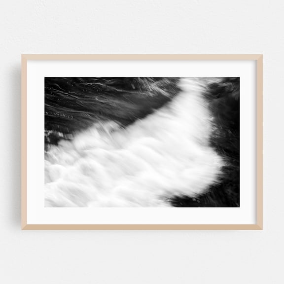 Dynamic Flow - Photography Oak Framed Wall Art Print 24 x 36 inches