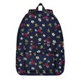 thumbnail image 1 of Dynamic Flowers Pattern Backpack Gift Idea Big School College Bookbag with Laptop Sleeve Dependable Unisex Backpack for Daily Commuting, 1 of 5