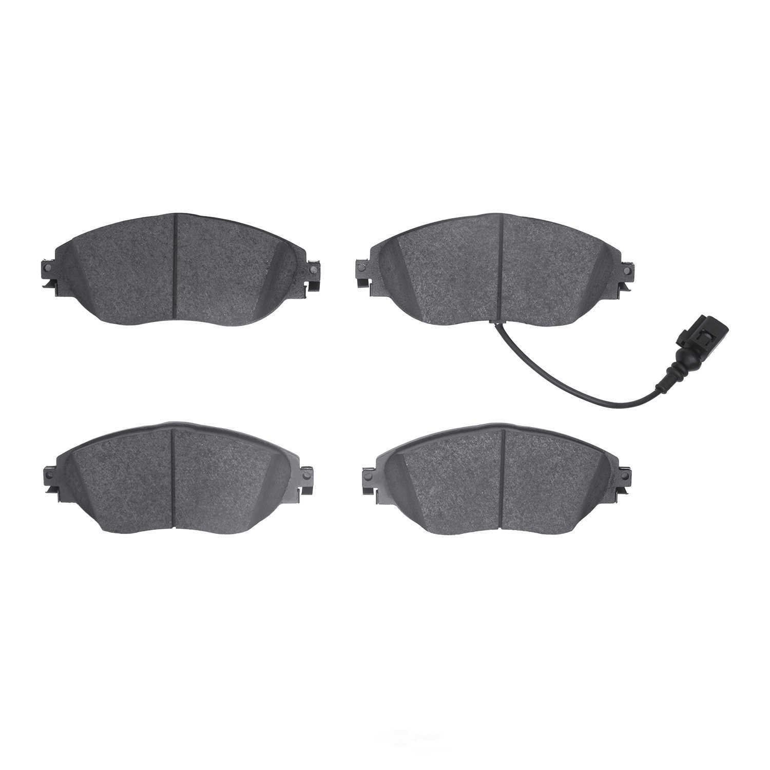Dynamic Friction Company 1115-1633-00 DFC Active Performance Pads - Low Metallic