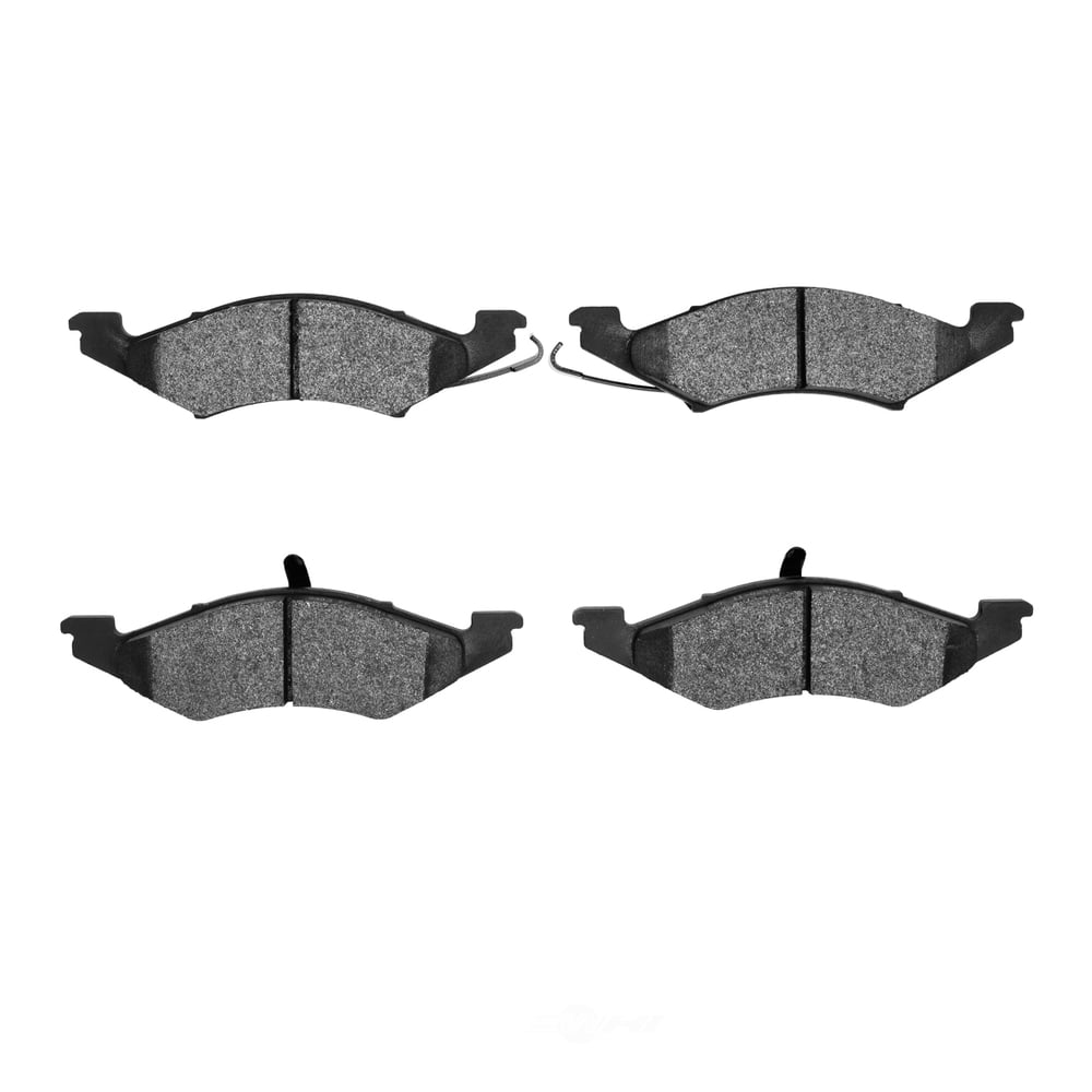Dynamic Friction Company 1551-0257-00 DFC 5000 Advanced Brake Pads - Semi Metallic - OE Equivalent