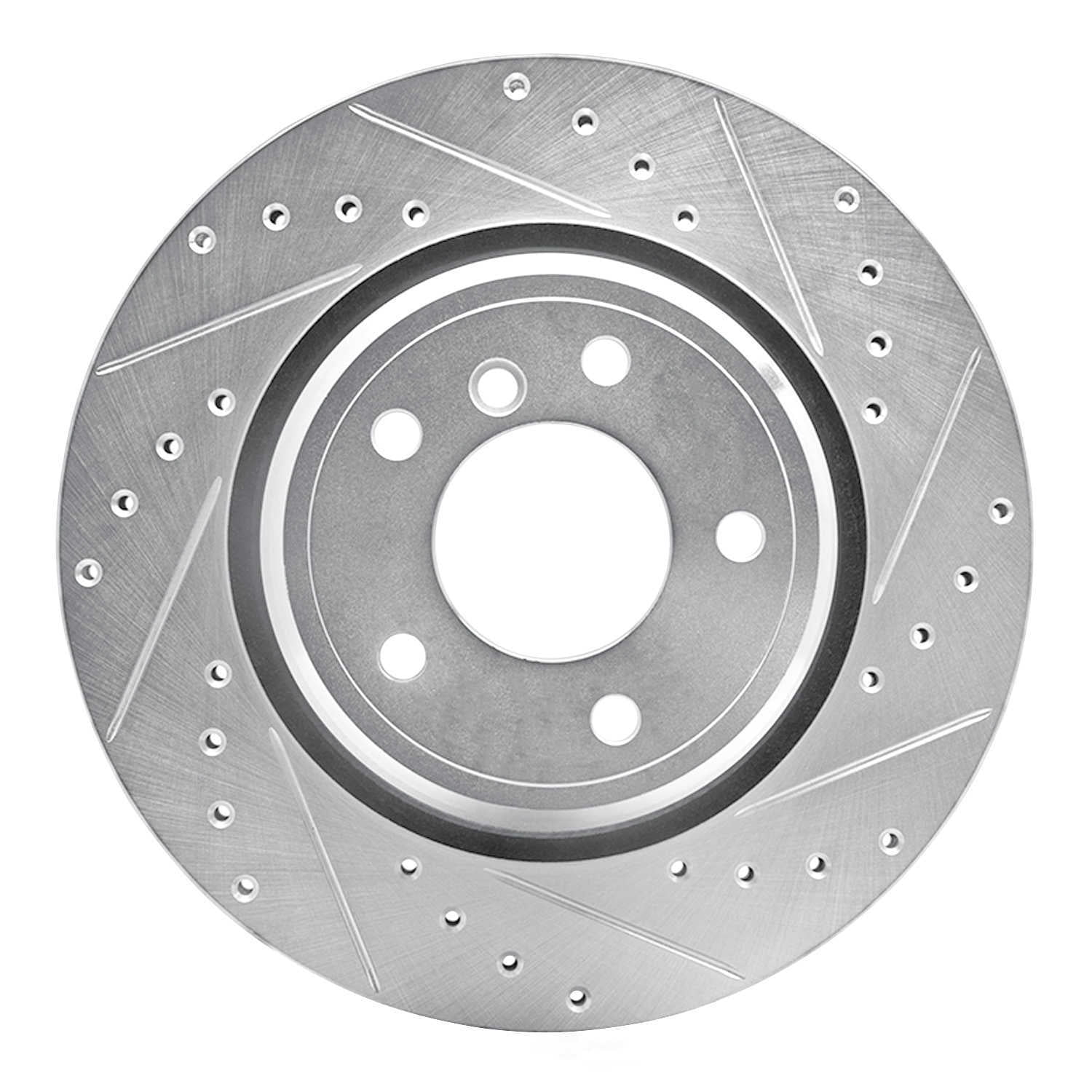 DFC 5000 Euro Ceramic Brake Pads and Hardware Kit - Archived 631-31041R DFC Brake Rotor - Drilled