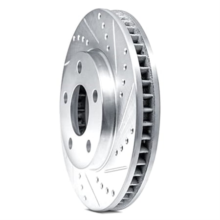 Brake Rotor - Drilled and Slotted - Black 633-31113R