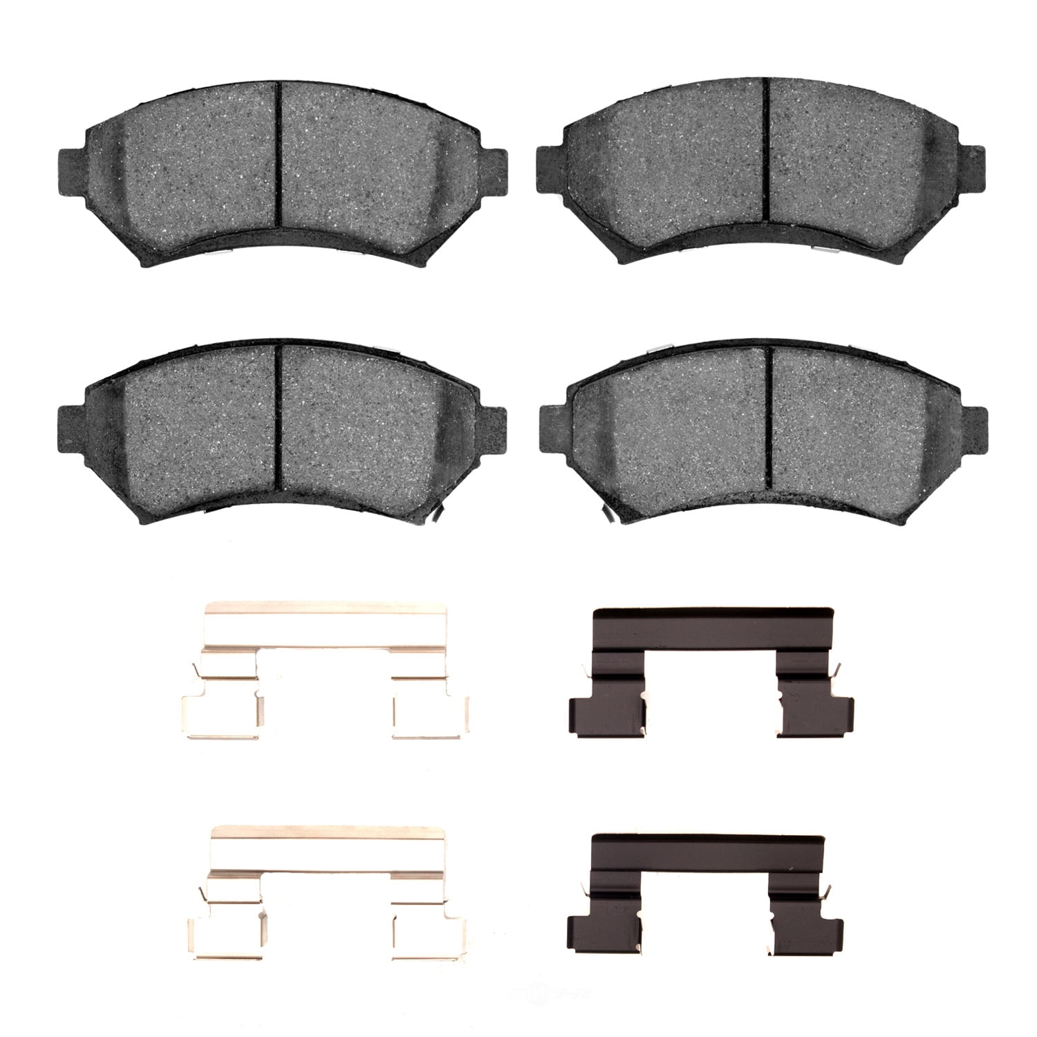 Dynamic Friction Company 1310-0699-01 DFC 3000 Ceramic Brake Pads and Hardware Kit