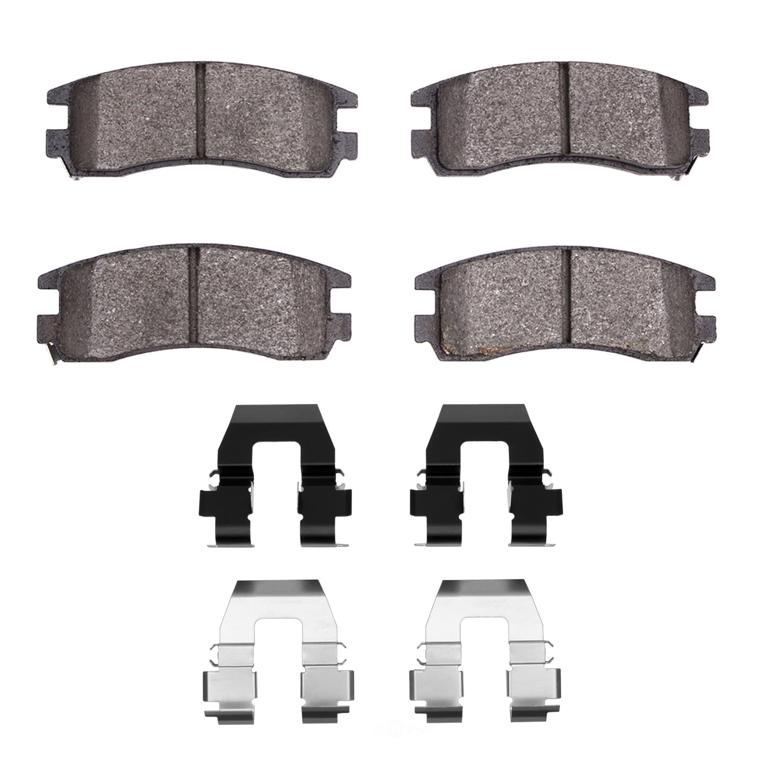 Dynamic Friction Company 1310-0714-01 DFC 3000 Ceramic Brake Pads and Hardware Kit