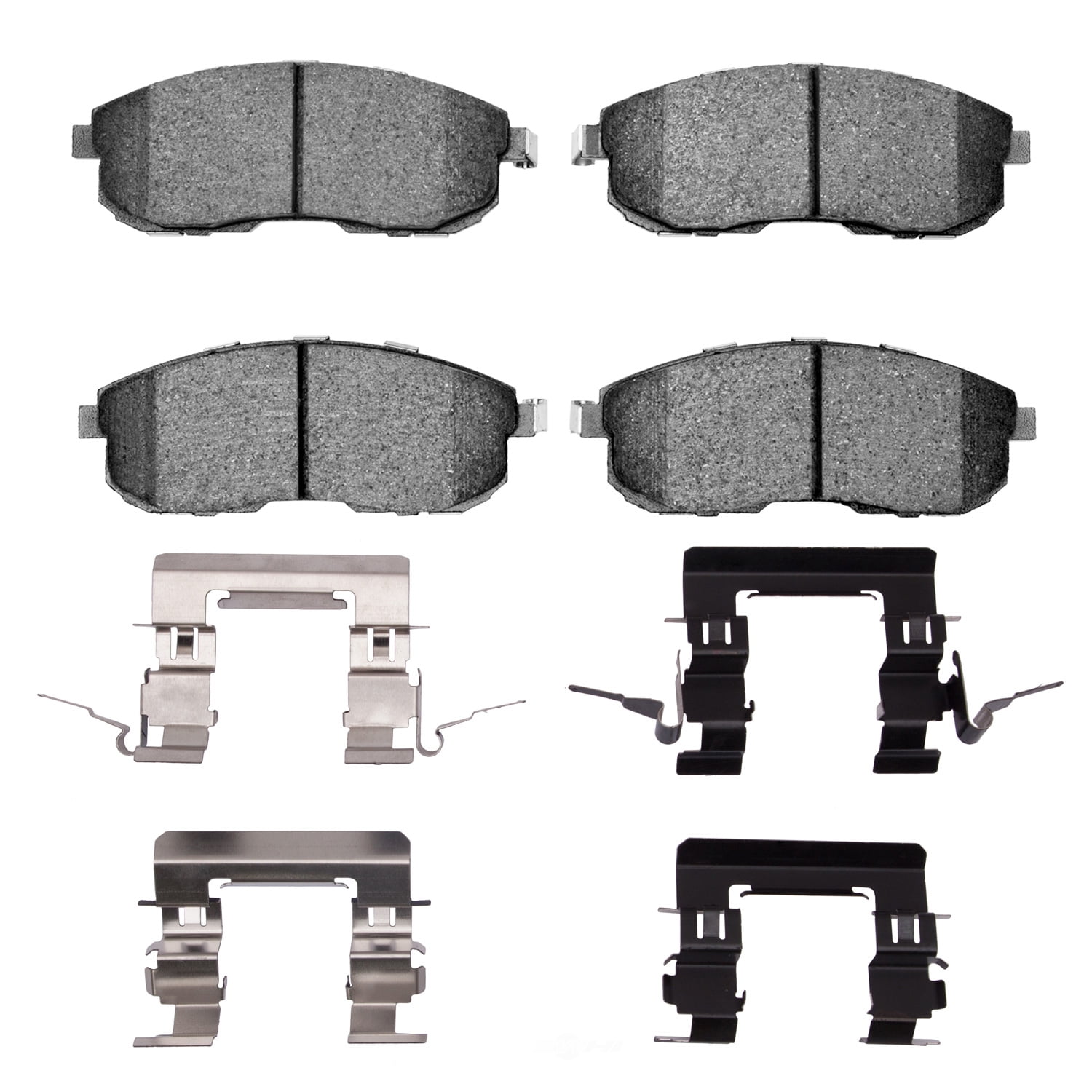 Dynamic Friction Company 1310-0815-02 DFC 3000 Ceramic Brake Pads and Hardware Kit