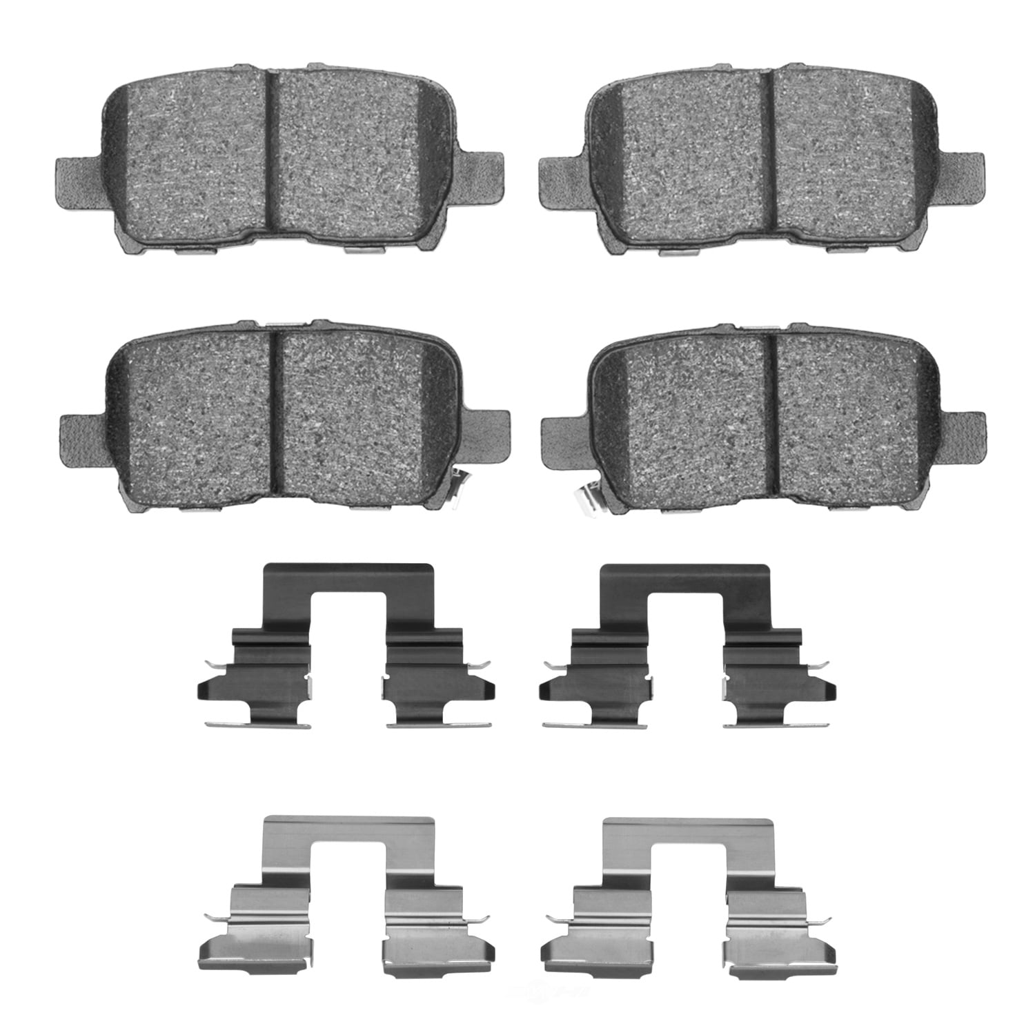 Dynamic Friction Company 1310-0865-01 DFC 3000 Ceramic Brake Pads and Hardware Kit