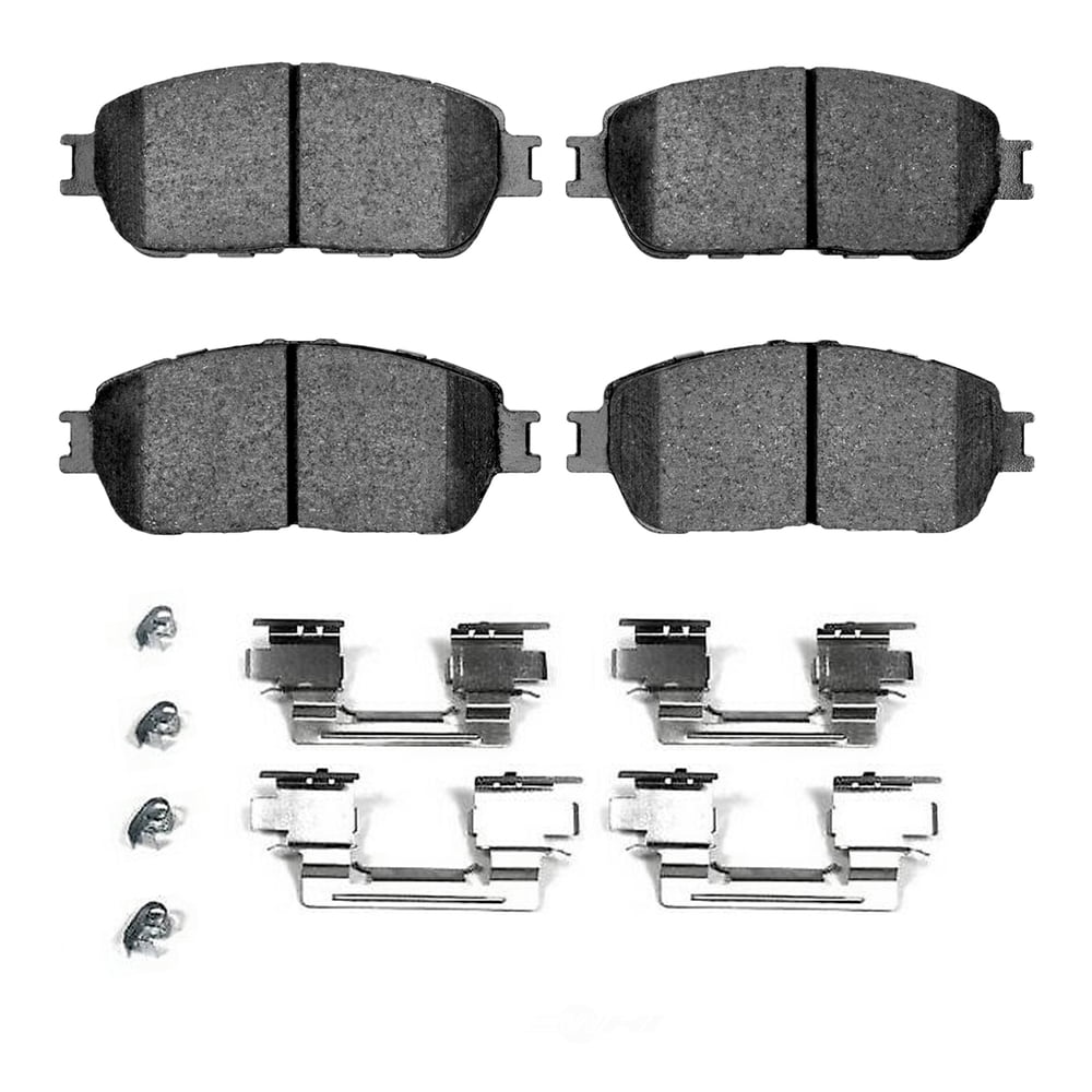 Dynamic Friction Company 1310-0906-11 DFC 3000 Ceramic Brake Pads and Hardware Kit