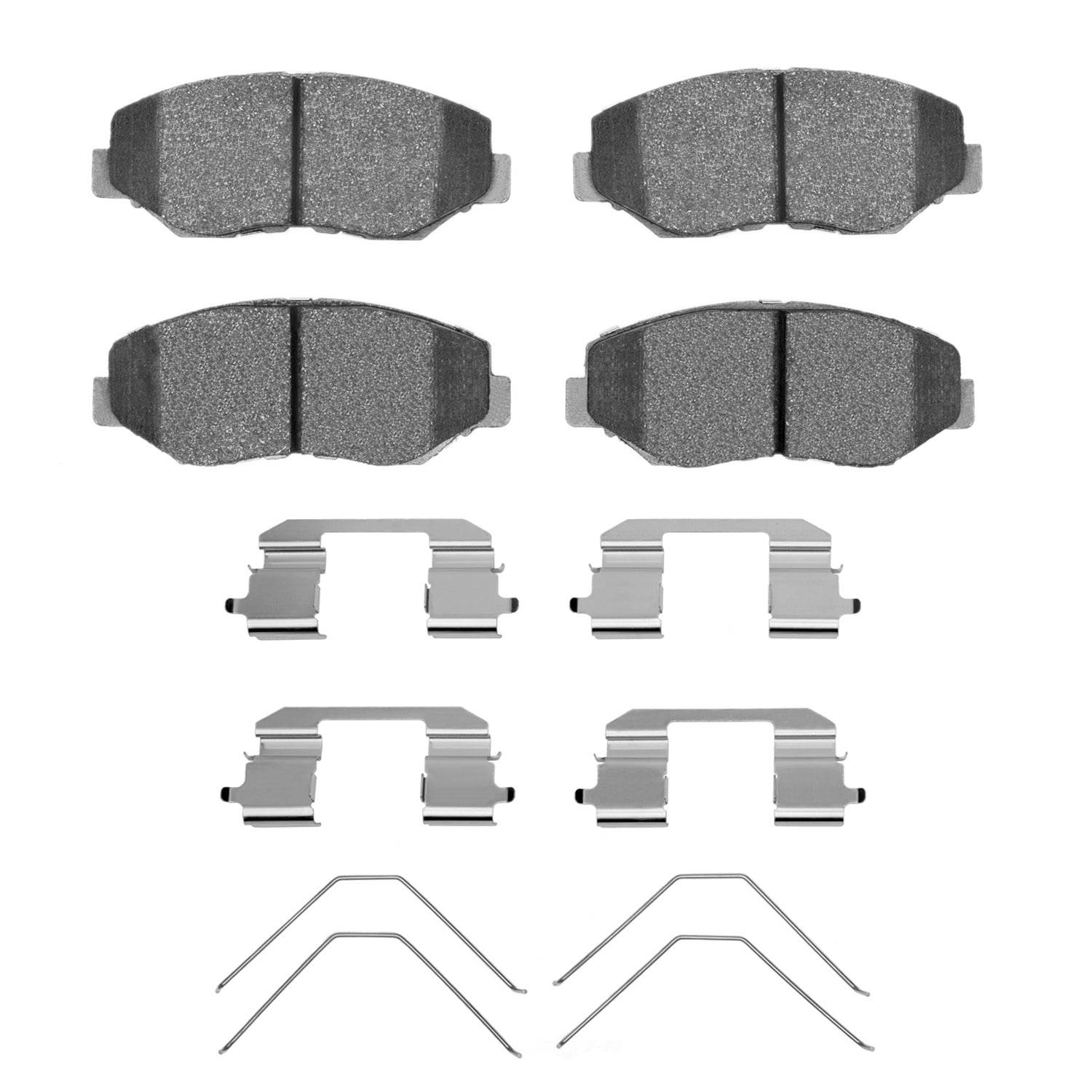 Dynamic Friction Company 1310-0914-01 DFC 3000 Ceramic Brake Pads and Hardware Kit