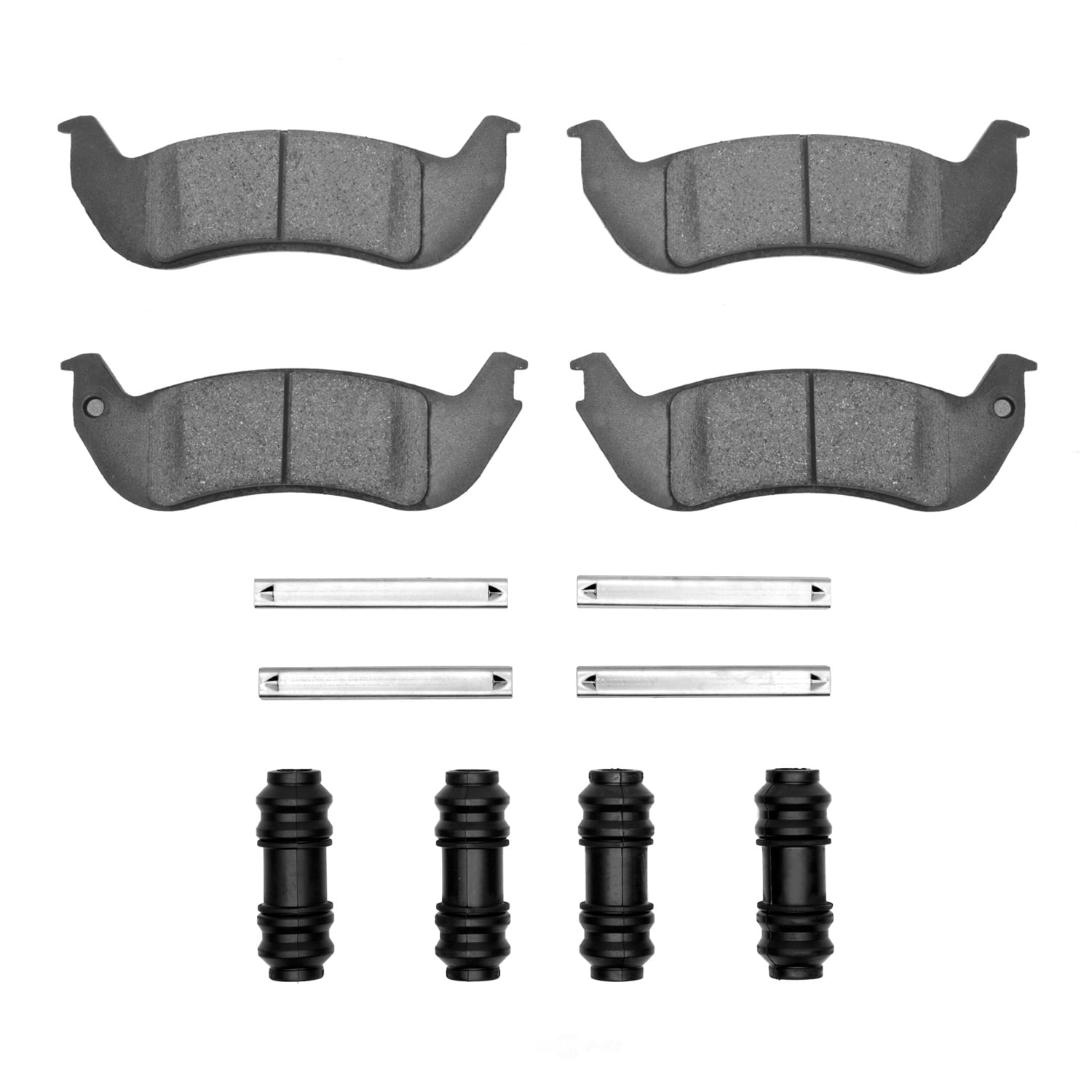 Dynamic Friction Company 1310-0932-01 DFC 3000 Ceramic Brake Pads and Hardware Kit
