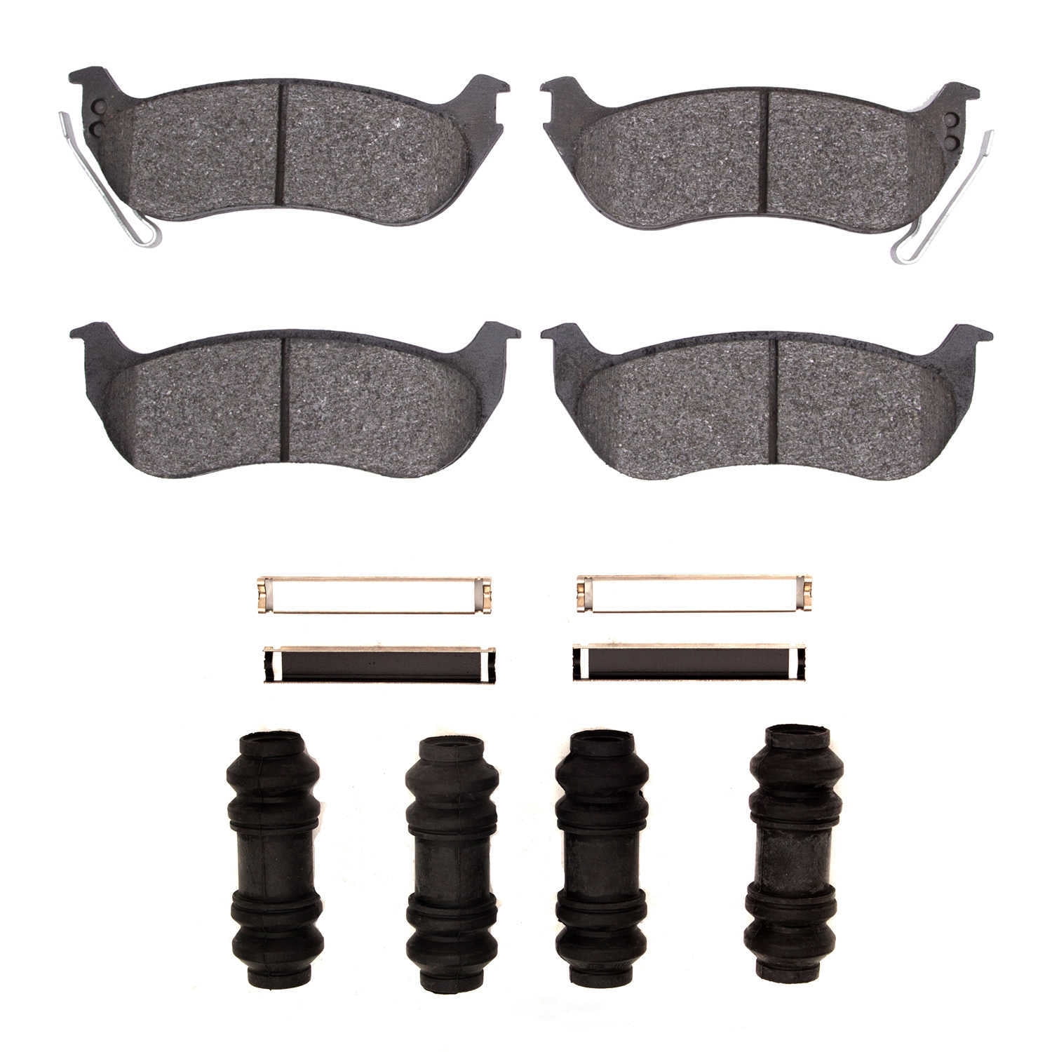 Dynamic Friction Company 1310-0964-01 DFC 3000 Ceramic Brake Pads and Hardware Kit