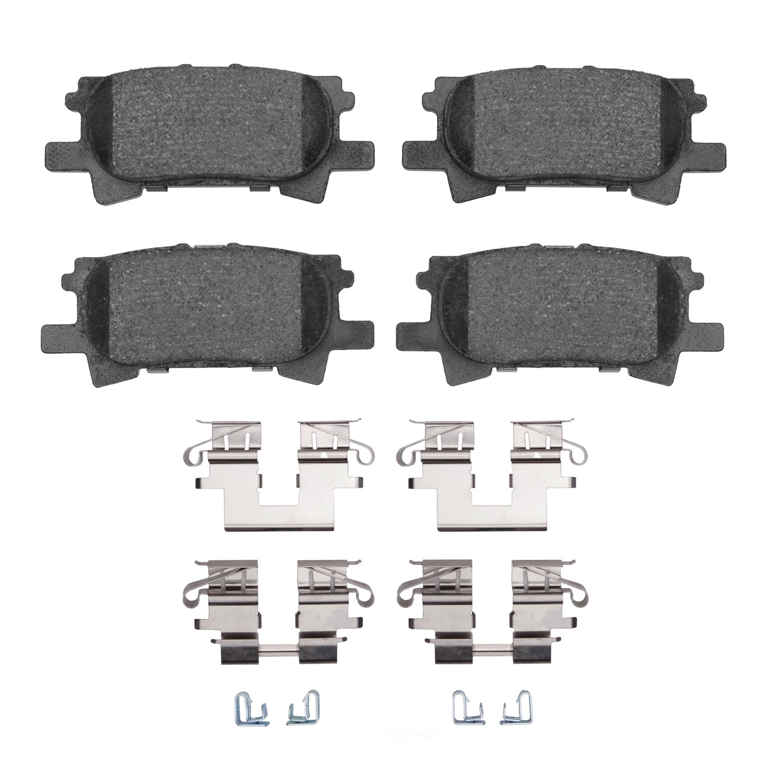 Dynamic Friction Company 1310-0996-01 DFC 3000 Ceramic Brake Pads and Hardware Kit