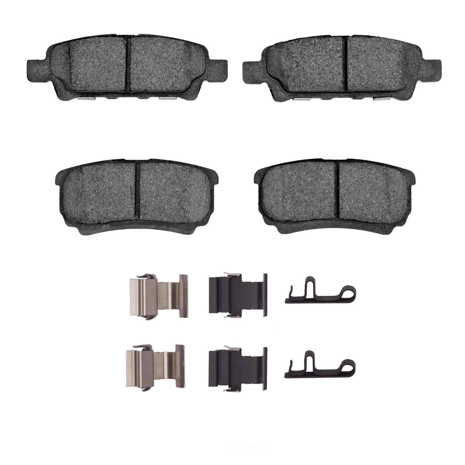 Dynamic Friction Company 1310-1037-01 DFC 3000 Ceramic Brake Pads and Hardware Kit