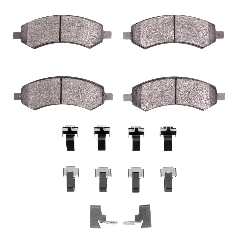 Dynamic Friction Company 1310-1084-01 DFC 3000 Ceramic Brake Pads and Hardware Kit