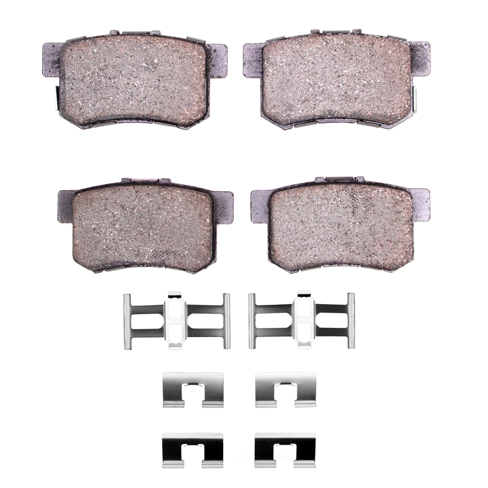 Dynamic Friction Company 1310-1086-01 DFC 3000 Ceramic Brake Pads and Hardware Kit