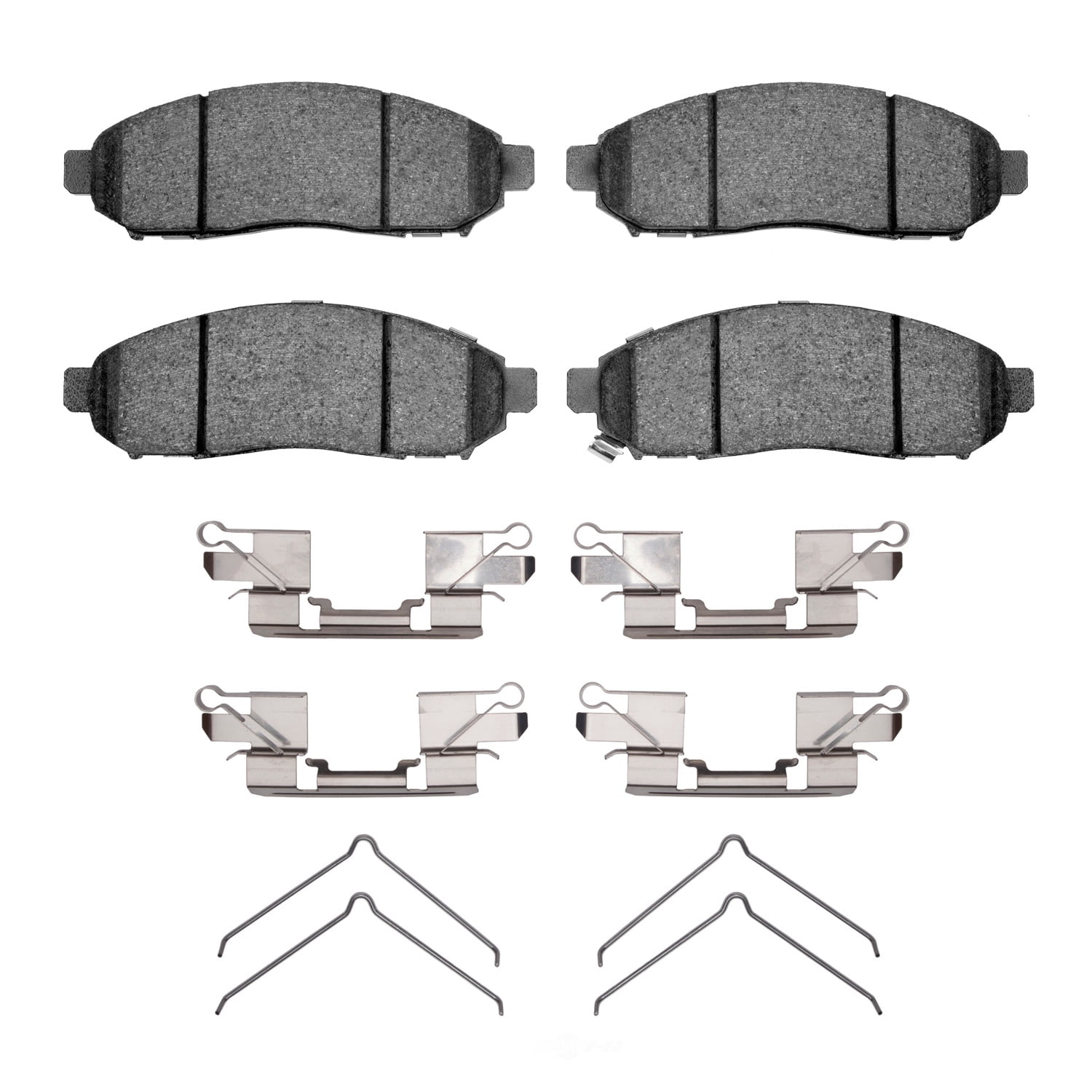 Dynamic Friction Company 1310-1094-01 DFC 3000 Ceramic Brake Pads and Hardware Kit