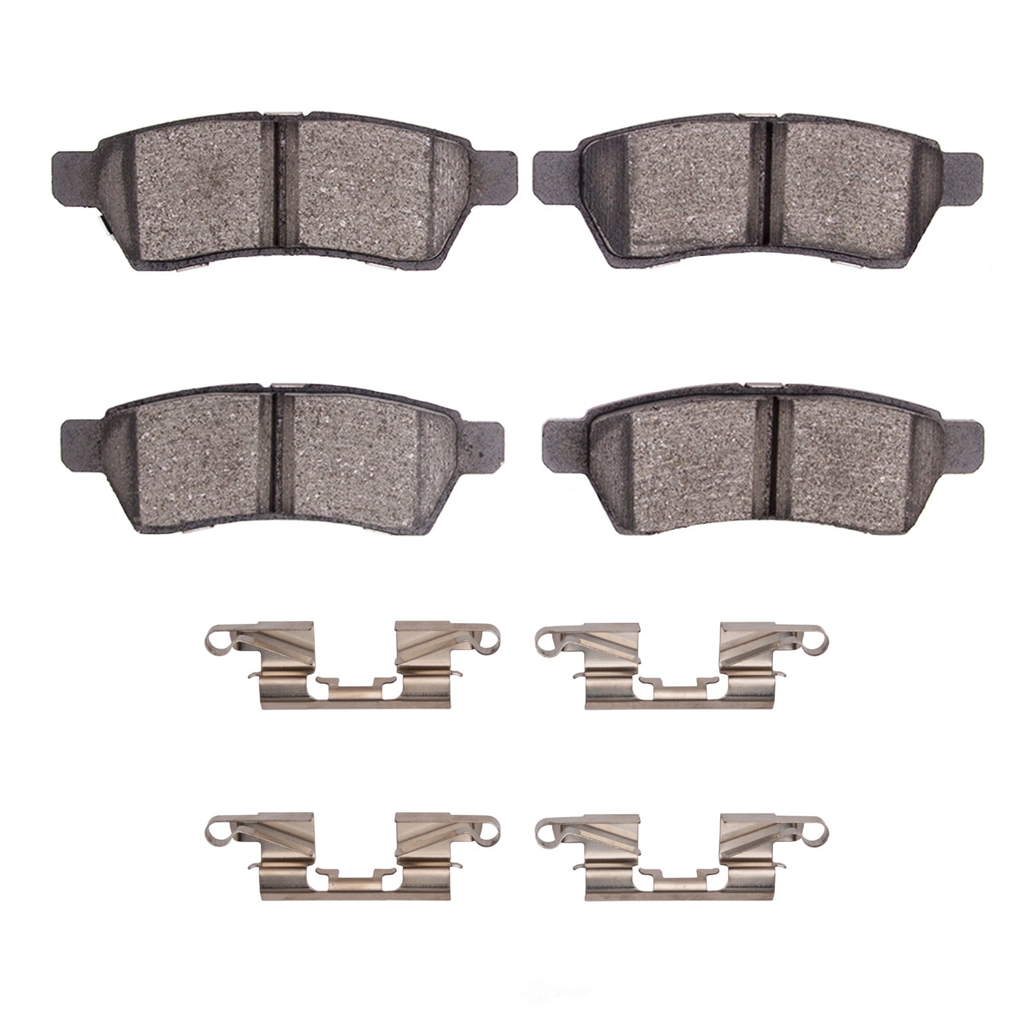 Dynamic Friction Company 1310-1100-01 DFC 3000 Ceramic Brake Pads and Hardware Kit